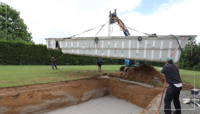 placement et construction piscine