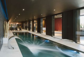 Piscine en béton